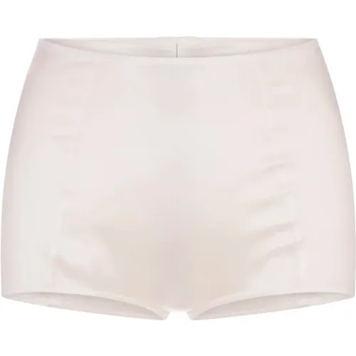 Silk Satin Lingerie Shorts , female, Sizes: 2XS, XS - Ermanno Scervino - Modalova