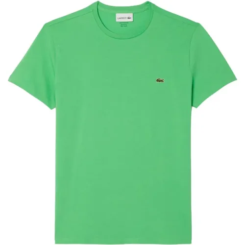 Classic Cotton Tee , male, Sizes: 2XL, XL, XS, 3XL, S - Lacoste - Modalova