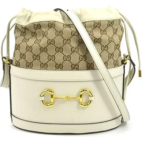 Pre-owned Canvas gucci-bags , female, Sizes: ONE SIZE - Gucci Vintage - Modalova