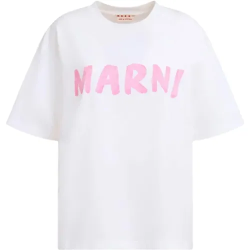 T-shirts and Polos , female, Sizes: S - Marni - Modalova