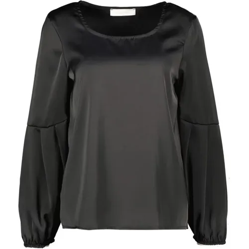 Volterra Schwarzes Top , Damen, Größe: XL - Amélie & Amélie - Modalova