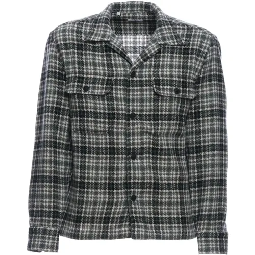 Stylish Shirt Gpl86 , male, Sizes: L, M - Salvatore Piccolo - Modalova