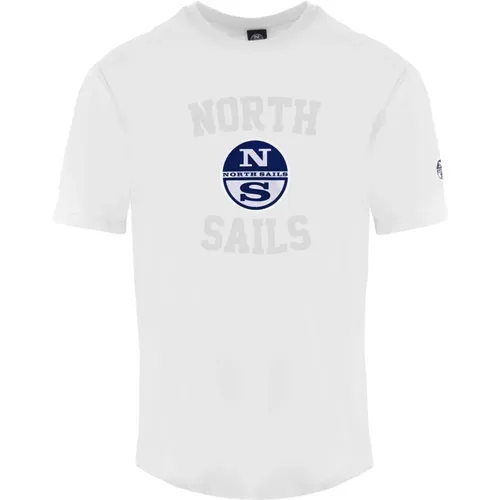 Stylisches Crewneck T-Shirt , Herren, Größe: 2XL - North Sails - Modalova