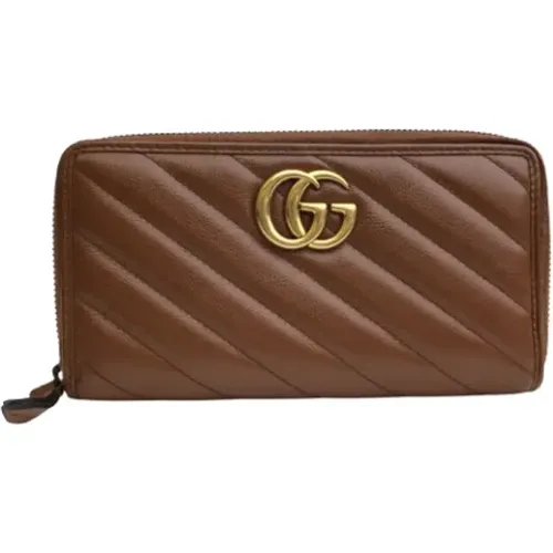 Pre-owned Leather wallets , female, Sizes: ONE SIZE - Gucci Vintage - Modalova