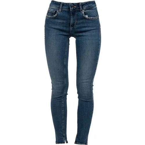 High Waist Bottom Up Jeans , Damen, Größe: W26 - Liu Jo - Modalova