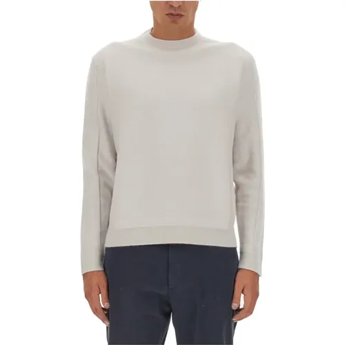 Wool Jersey Regular Fit Sweater , male, Sizes: XL, M, 2XL - Ermenegildo Zegna - Modalova