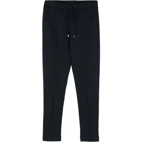 Midnight Track Pants mit Raised Seam Detail , Herren, Größe: XL - PESERICO - Modalova