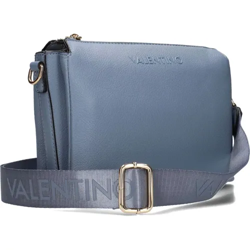 Blaue Schultertasche Manhattan Pochette - Valentino by Mario Valentino - Modalova