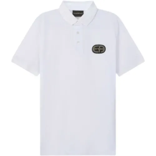 Classic Polo Shirt for Men , male, Sizes: L, M, S - Emporio Armani - Modalova