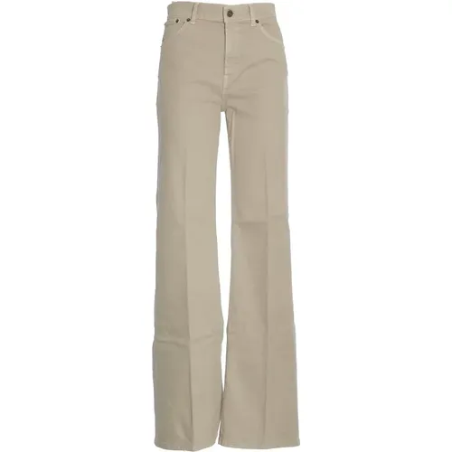 Wide Leg Jeans Colonial Aw24 , female, Sizes: W28, W30, W25, W31, W29 - Dondup - Modalova