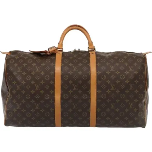 Pre-owned Canvas travel-bags , female, Sizes: ONE SIZE - Louis Vuitton Vintage - Modalova