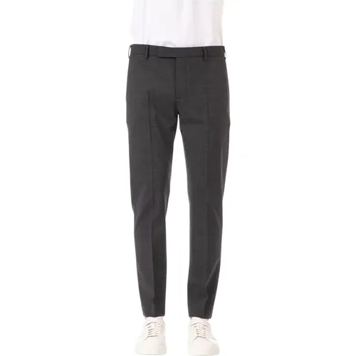 Grey Tropical Stretch Trousers , male, Sizes: XL - PT Torino - Modalova