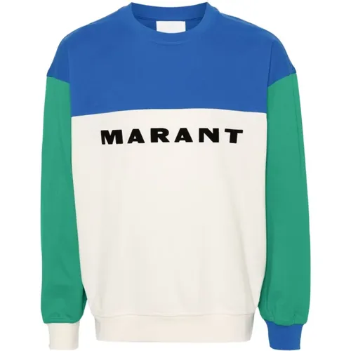 Green Sweatshirt for Men , male, Sizes: S, M - Isabel marant - Modalova