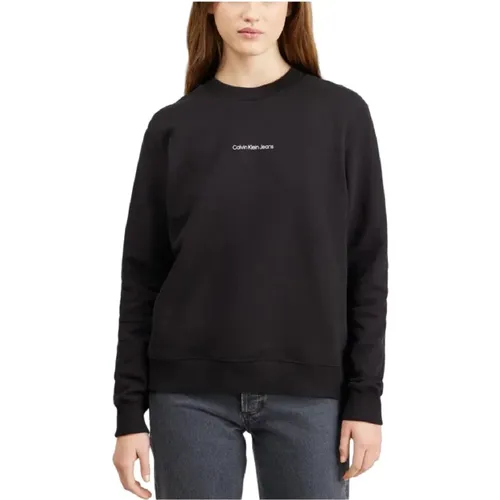 Modern and Elegant Institutional Sweatshirt , female, Sizes: S, XS - Calvin Klein - Modalova
