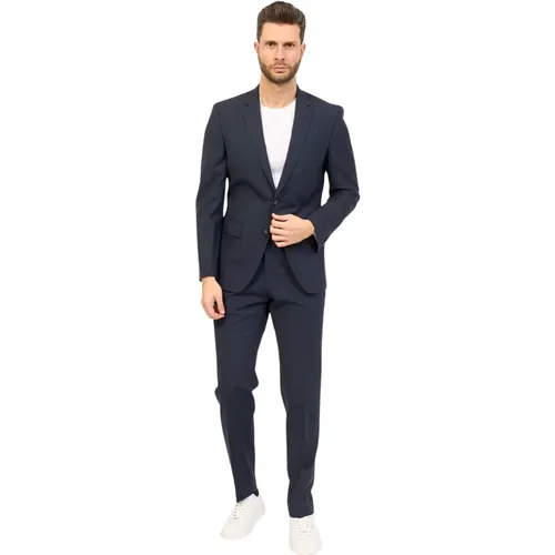 Modern Two-Piece Suit , male, Sizes: L, 5XL, 2XL, 3XL, M - Hugo Boss - Modalova