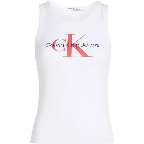 Archival T-shirt with American heritage , female, Sizes: M, S, XS, L - Calvin Klein - Modalova