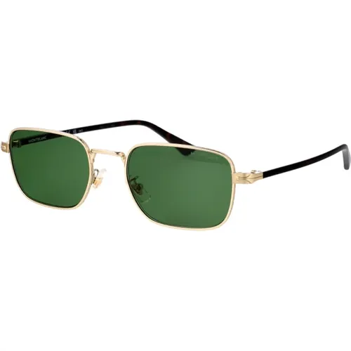 Stylish Sunglasses for a Trendy Look , male, Sizes: 53 MM - Montblanc - Modalova