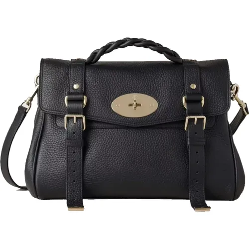 Alexa Leather Handbag , female, Sizes: ONE SIZE - Mulberry - Modalova