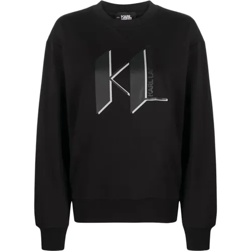 Unisex loungewear sweatshirt , female, Sizes: S - Karl Lagerfeld - Modalova