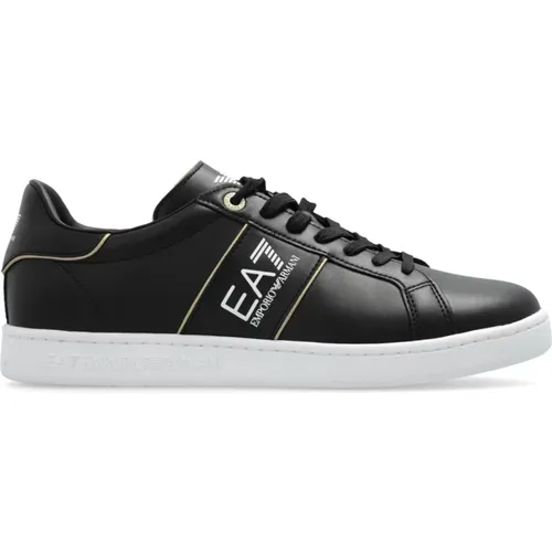 Sportschuhe mit Logo , Herren, Größe: 39 1/2 EU - Emporio Armani EA7 - Modalova