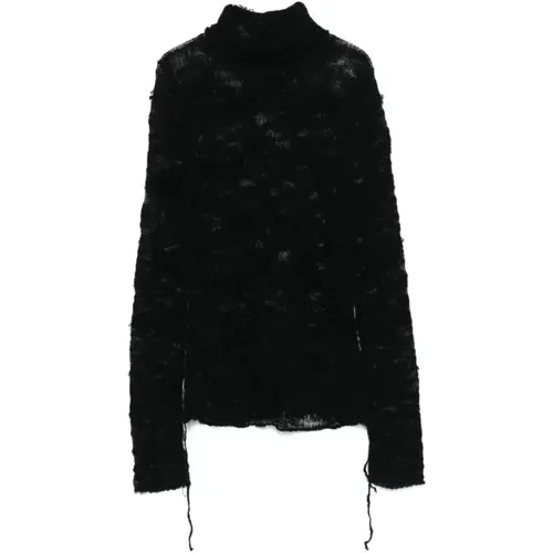 Schwarze Pullover Kollektion - MM6 Maison Margiela - Modalova