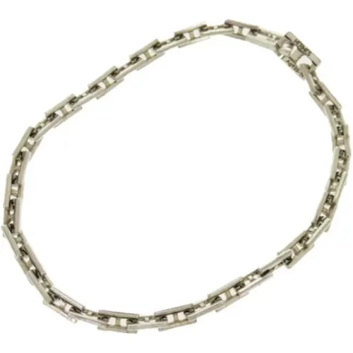 Pre-owned Silver bracelets , female, Sizes: ONE SIZE - Hermès Vintage - Modalova