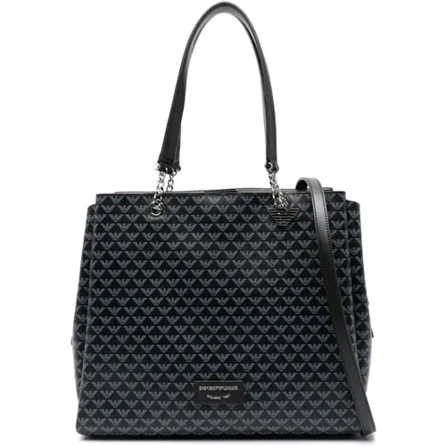 Shopping bag , female, Sizes: ONE SIZE - Emporio Armani - Modalova