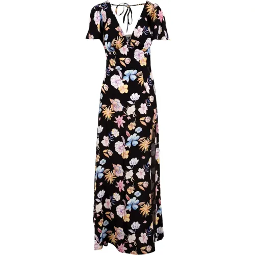 Alma Floral Dress , female, Sizes: S - Mar De Margaritas - Modalova