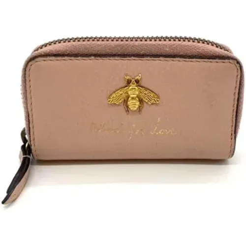 Pre-owned Leather wallets , female, Sizes: ONE SIZE - Gucci Vintage - Modalova