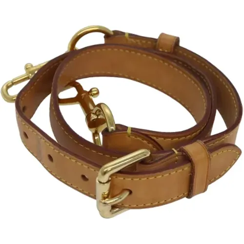 Pre-owned Canvas belts , female, Sizes: ONE SIZE - Louis Vuitton Vintage - Modalova