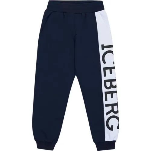 Kids - jogger-style sweatpants - Iceberg - Modalova