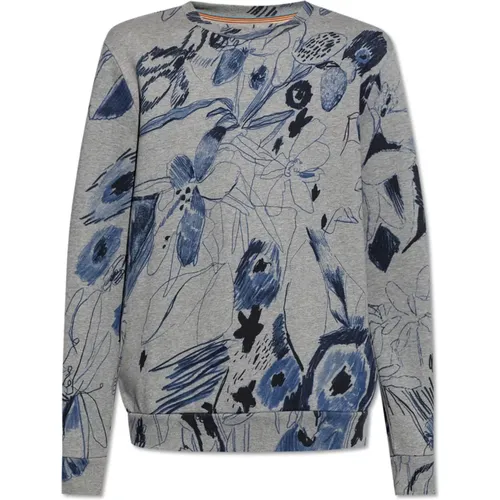 Blumenmuster Sweatshirt , Herren, Größe: L - Paul Smith - Modalova