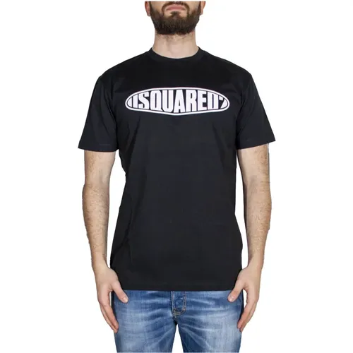 Surf Board Logo T-Shirt Dsquared2 - Dsquared2 - Modalova