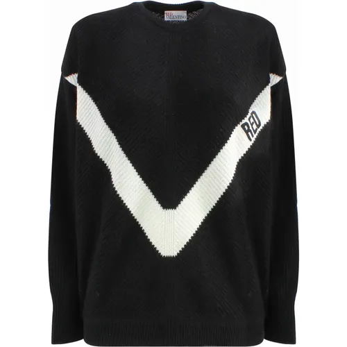 Sweater , female, Sizes: S - RED Valentino - Modalova