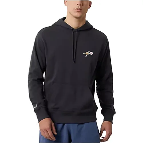 Hoodies , male, Sizes: S - New Balance - Modalova