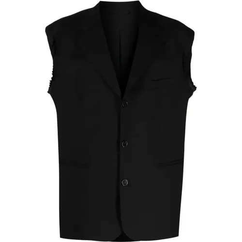 Blazer with Elastic Sleeves , male, Sizes: L - Raf Simons - Modalova