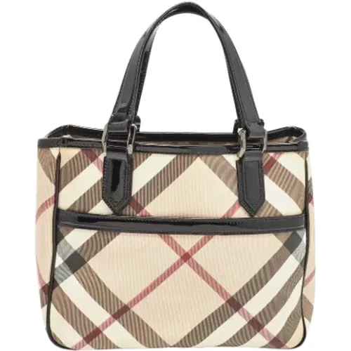 Pre-owned Leather totes , female, Sizes: ONE SIZE - Burberry Vintage - Modalova