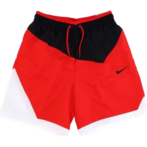 DNA Woven Basketball Shorts Black//White , male, Sizes: L - Nike - Modalova