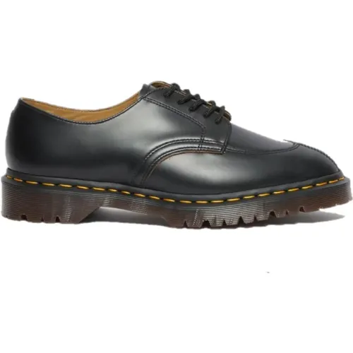 Vintage Smooth Almond Toe Shoe , male, Sizes: 8 UK, 9 UK, 10 UK - Dr. Martens - Modalova