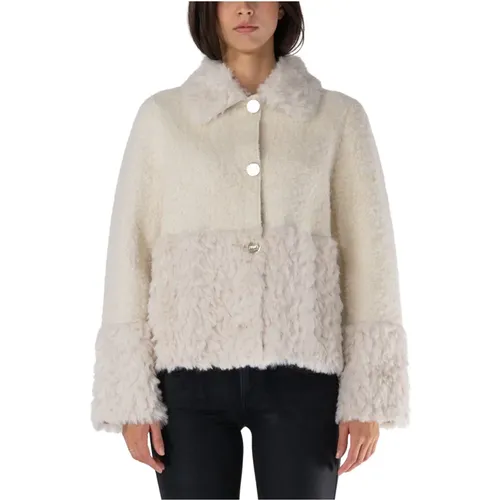 Faux Fur Jacket , female, Sizes: S, M, 2XS, L - Liu Jo - Modalova