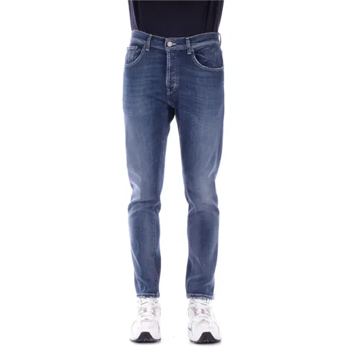 Denim Jeans with Logo Back Pocket , male, Sizes: W35, W32, W33, W31, W36 - Dondup - Modalova