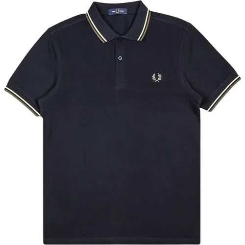 Modern Cotton Polo Shirt Twin Tipped , male, Sizes: S - Fred Perry - Modalova