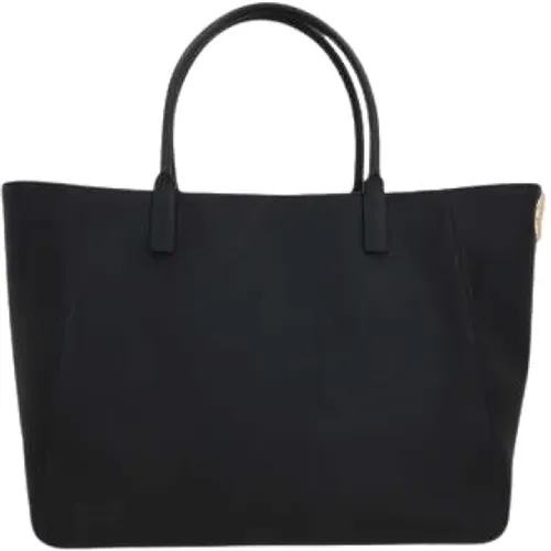 Leather Tote Bag with VLogo , female, Sizes: ONE SIZE - Valentino Garavani - Modalova