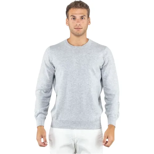 Luxury Cashmere Crewneck Sweater , male, Sizes: S - BRUNELLO CUCINELLI - Modalova