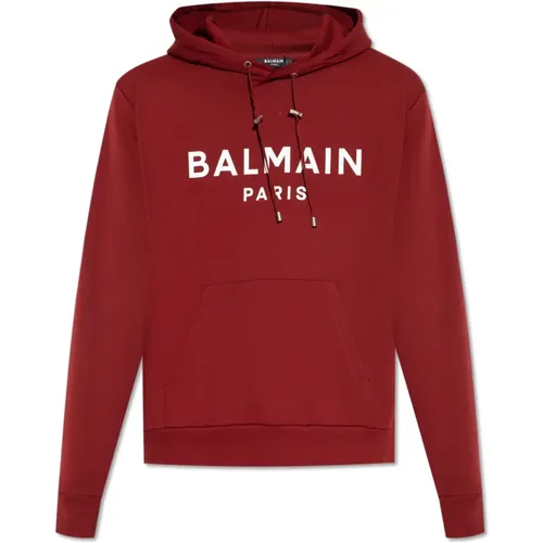 Hoodie mit Logo Balmain - Balmain - Modalova