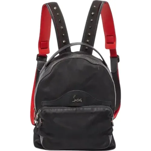 Pre-owned Leather backpacks , female, Sizes: ONE SIZE - Christian Louboutin Pre-owned - Modalova