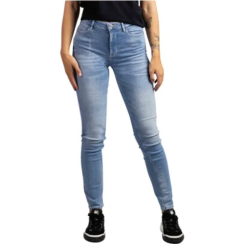 Skinny Jeans Women Light , female, Sizes: W30, W29, W26, W28 L29, W33 L29, W31 L29, W27 - Guess - Modalova