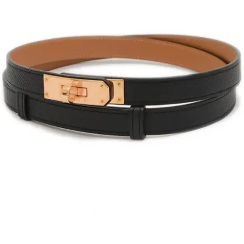 Pre-owned Leather belts , female, Sizes: ONE SIZE - Hermès Vintage - Modalova