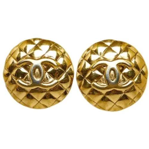 Pre-owned Gold chanel-jewelry , female, Sizes: ONE SIZE - Chanel Vintage - Modalova