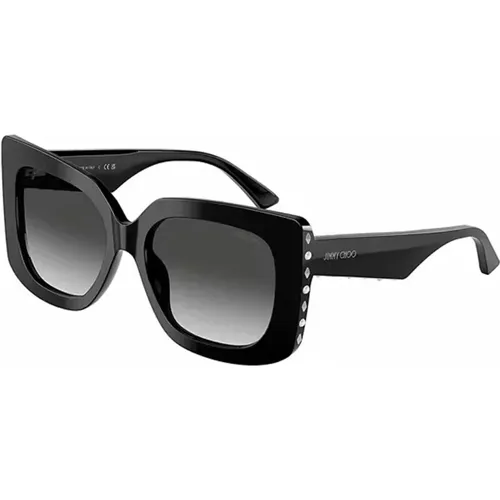 Schmetterling Sonnenbrille Schwarz Verlaufsgläser - Jimmy Choo - Modalova